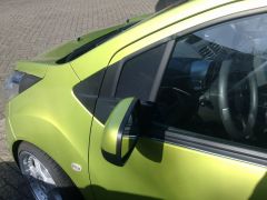 carbon foil on the small window
